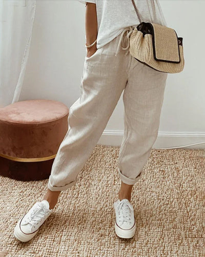 Sharon™ - Anti-Sweat Luxe Linen Pants