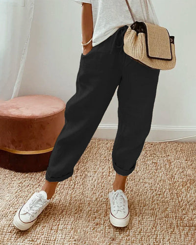 Sharon™ - Anti-Sweat Luxe Linen Pants