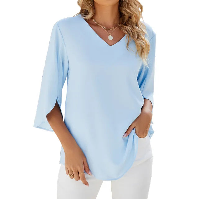 Sophia - V-neck blouse