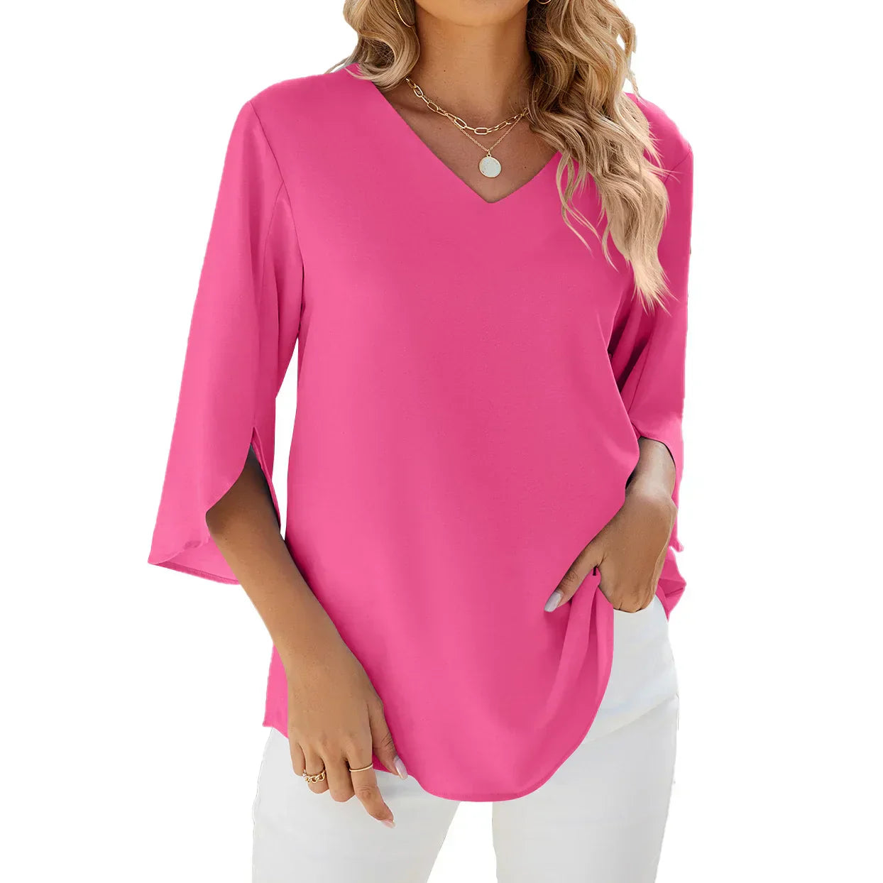 Sophia - V-neck blouse