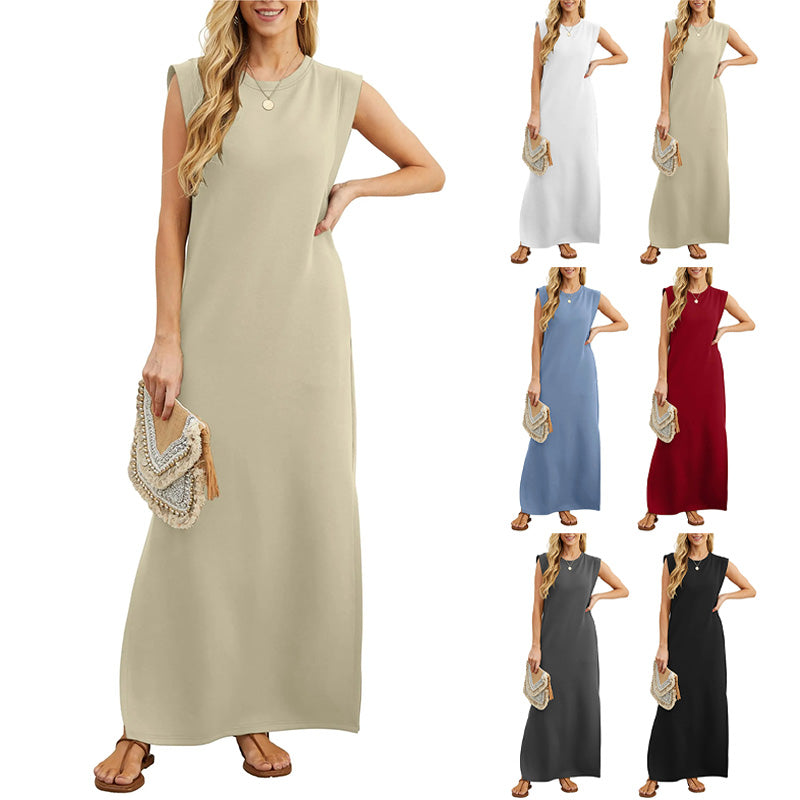 Yllona™ - Sleeveless Casual Maxi Dress